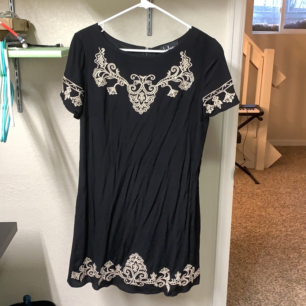Lulu’s Black Lace Dress